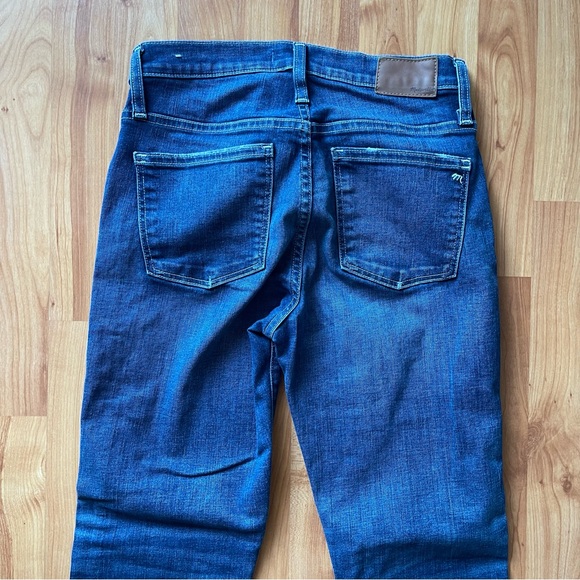 Madewell Slim Straight Raw Cut Jeans Size 26 - Picture 7 of 9